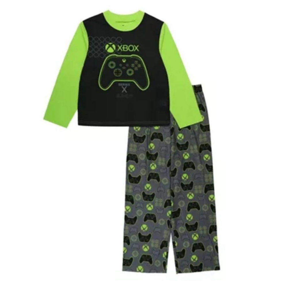 New! Xbox Pajama Set- Pull Over Head T-shirt and Elastic
Waist Pants, Size 8